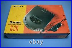 SONY D-311 / Complete Set BOXED-Compact disc CD-Player Discman