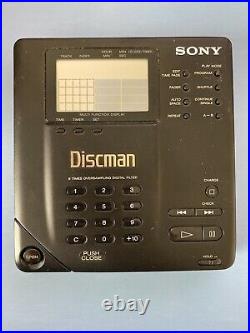 SONY D-35 D-350 Portable CD Player Discman Collectible FOR PARTS/REPAIR