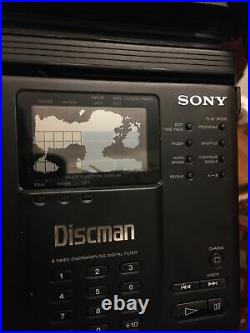 SONY D-35 Portable CD Player Discman Collectible FOR PARTS/REPAIR