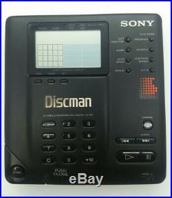 SONY D-350 DISCMAN CD Compact Disc Player withoriginal case in great working order