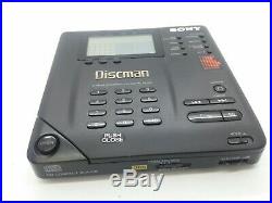 SONY D-350 DISCMAN CD Compact Disc Player withoriginal case in great working order