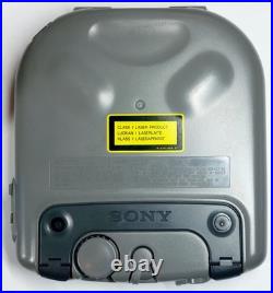 SONY D-421SP Sports Discman ESP CD Player Earphones Charger Cable & Box NR MINT