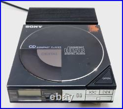 SONY D-50 Compact Disc Player Discman Rare Black NOT WORKING