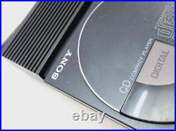 SONY D-50 Compact Disc Player Discman Rare Black NOT WORKING