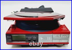 SONY D-50 Compact Disc Player Discman Rare Red Edition NOT WORKING