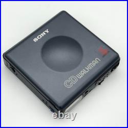 SONY D-82 CD WALKMAN Compact Disc Compact Player Black SET JUNK