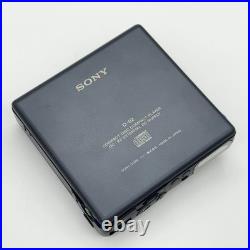 SONY D-82 CD WALKMAN Compact Disc Compact Player Black SET JUNK