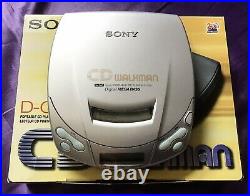SONY D-C20 Portable CD Player Boxed BRAND NEW / RARE / FREE SHIPPING