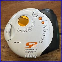 SONY D-CS901 S2 Sports Walkman / Discman / MP3 CD Player VGC CLEANED/TESTED