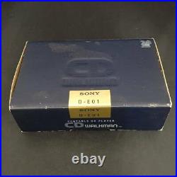 SONY D-E01 Portable CD Player Walkman with Box