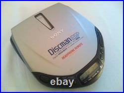 SONY D-E305 Discman Portable CD Player Tested Japan