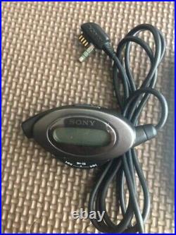 SONY D-E505 CD Walkman portable CD player with AC adapter and remote control