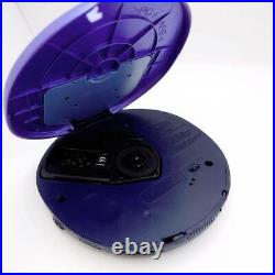 SONY D-E660 cd walkman player blue used tested work japan import