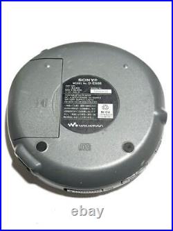 SONY D-E666 cd walkman player G Protection used tested work japan import