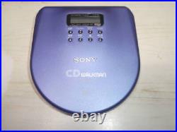 SONY D-E700 CD Walkman Portable CD Player With Remote Control and AC Adapter JP