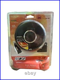 SONY D-EJ017CK CD WALKMAN CAR READY W CASSETTE ADAPTER BLACK New