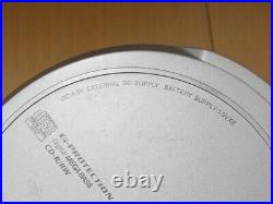 SONY D-EJ1000 Walkman Portable CD Player Silver Japan Very Good