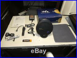 SONY D-EJ2000 CD Walkman accessory with box Confirmed operation From Japan F/S