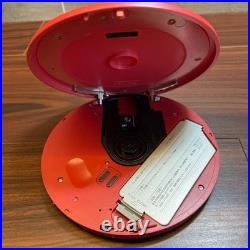 SONY D EJ700 Pink CD Walkman Portable CD Player Timepiece Genuine Authentic