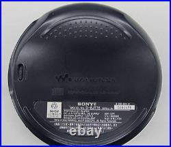SONY D-EJ775 Black CD Walkman Spider Man Limited Edition discman Headphone Jack