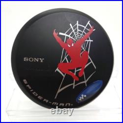 SONY D-EJ775 Portable CD player Walkman Spiderman Good