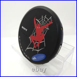 SONY D-EJ775 Portable CD player Walkman Spiderman Good