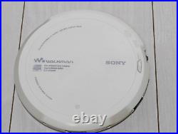SONY D-EJ885 CD Player Walkman Portable Light Green Good