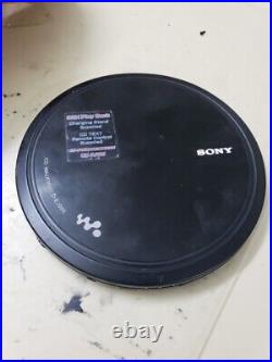 SONY D-EJ955 CD WALKMAN Portable CD Player Black Good