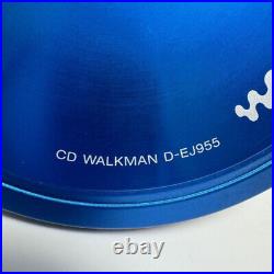 SONY D-EJ955 Portable CD Player Walkman Operation Confirmed EXC From JAPAN