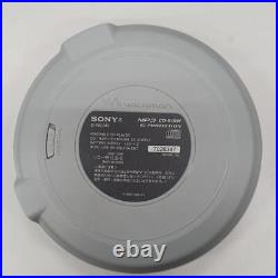 SONY D-NE241 CD Walkman MP3 Portable Japan CD Player Silver Used