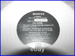 SONY D-NE510 ATAAC Portable CD Walkman with BOX & Manual MP3 CD-R/RW WORKING