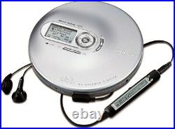 SONY D-NE700 CD Walkman / Discman / Atrac/ MP3 CD Player Silver in VGC