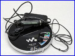SONY D NE730 CD WALKMAN MP3 Player Atrac CD D-NE730 BLACK BOXED