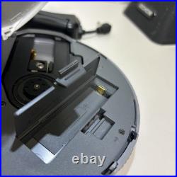 SONY D-NE730 CD Walkman Portable CD Player Silver Tested with Remote Japan