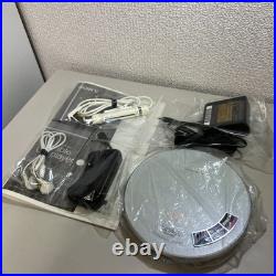 SONY D-NE730 CD Walkman Portable CD Player Silver Tested with Remote Japan