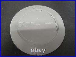 SONY D-NE730 Portable Compact Disc CD player SILVER