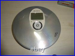 SONY D-NE800 CD Walkman portable CD player Silver