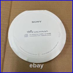 SONY D-NE800 CD Walkman portable CD player Silver Body Only USED Japan #3226