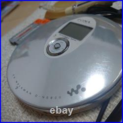 SONY D-NE800 Portable CD Player Walkman withRemote RM-MC27 Tested Japan Used