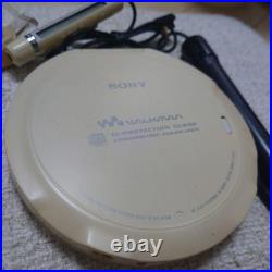 SONY D-NE800 Portable CD Player Walkman withRemote RM-MC27 Tested Japan Used