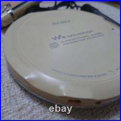 SONY D-NE800 Portable CD Player Walkman withRemote RM-MC27 Tested Japan Used