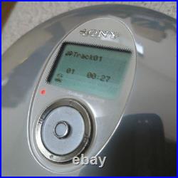 SONY D-NE800 Portable CD Player Walkman withRemote RM-MC27 Tested Japan Used