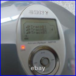 SONY D-NE800 Portable CD Player Walkman withRemote RM-MC27 Tested Japan Used