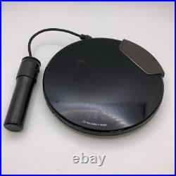 SONY D-NE820 CD Walkman Digital Portable Player Black Tested Used