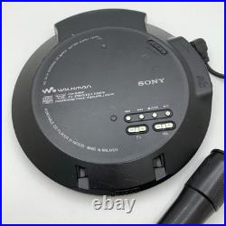 SONY D-NE820 CD Walkman Digital Portable Player Black Tested Used