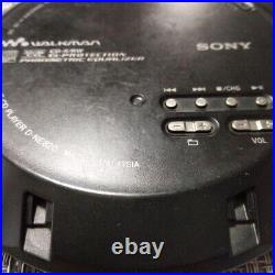 SONY D-NE820 Walkman Portable CD Player Black Good