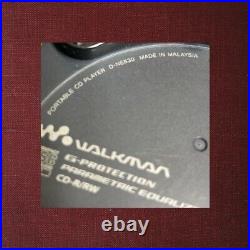 SONY D-NE830 CD Walkman Portable CD Player MP3 silver Used from Japan