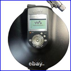 SONY D-NE900 CD Walkman Portable CD Player Black Good