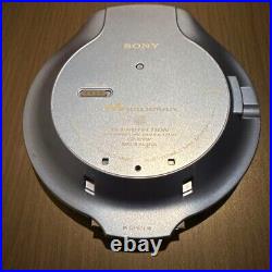 SONY D-NE900 CD Walkman Portable CD Player Silver Good