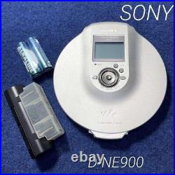 SONY D-NE900 Portable CD Walkman Silver Used JP